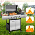 NOUVEAU DESIGN MULTIFUTS GAS BARBECE BAUCHES NOIR